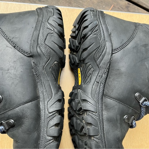 Keen Wm’s Greta Waterproof Black Insulated Lace Up Hiking Boots Sz 8US/38.5 EU - Picture 13 of 16